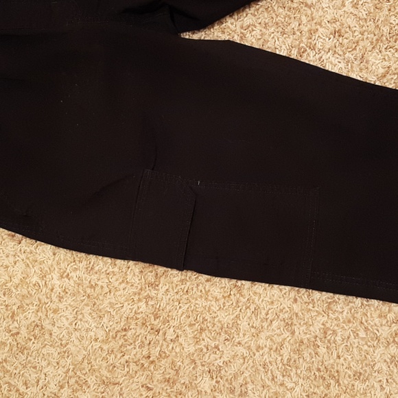Black Cargo Pants- Unisex Size Large - Picture 2 of 4